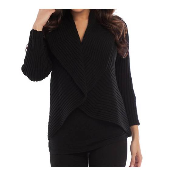 NEW ANGEL APPAREL ribbed signature wrap in black - Picture 1 of 1